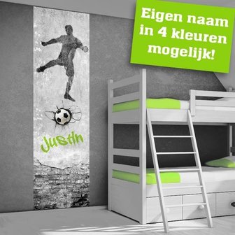 Voetbal poster (zelfklevend)voetbalkamer