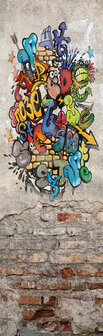 Poster (zelfklevend) graffiti